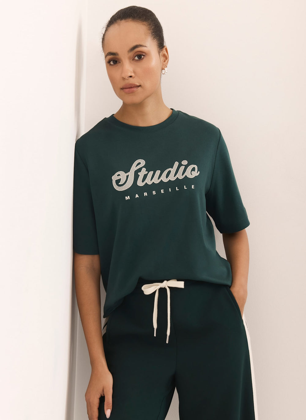 Teal Studio Graphic T Shirt