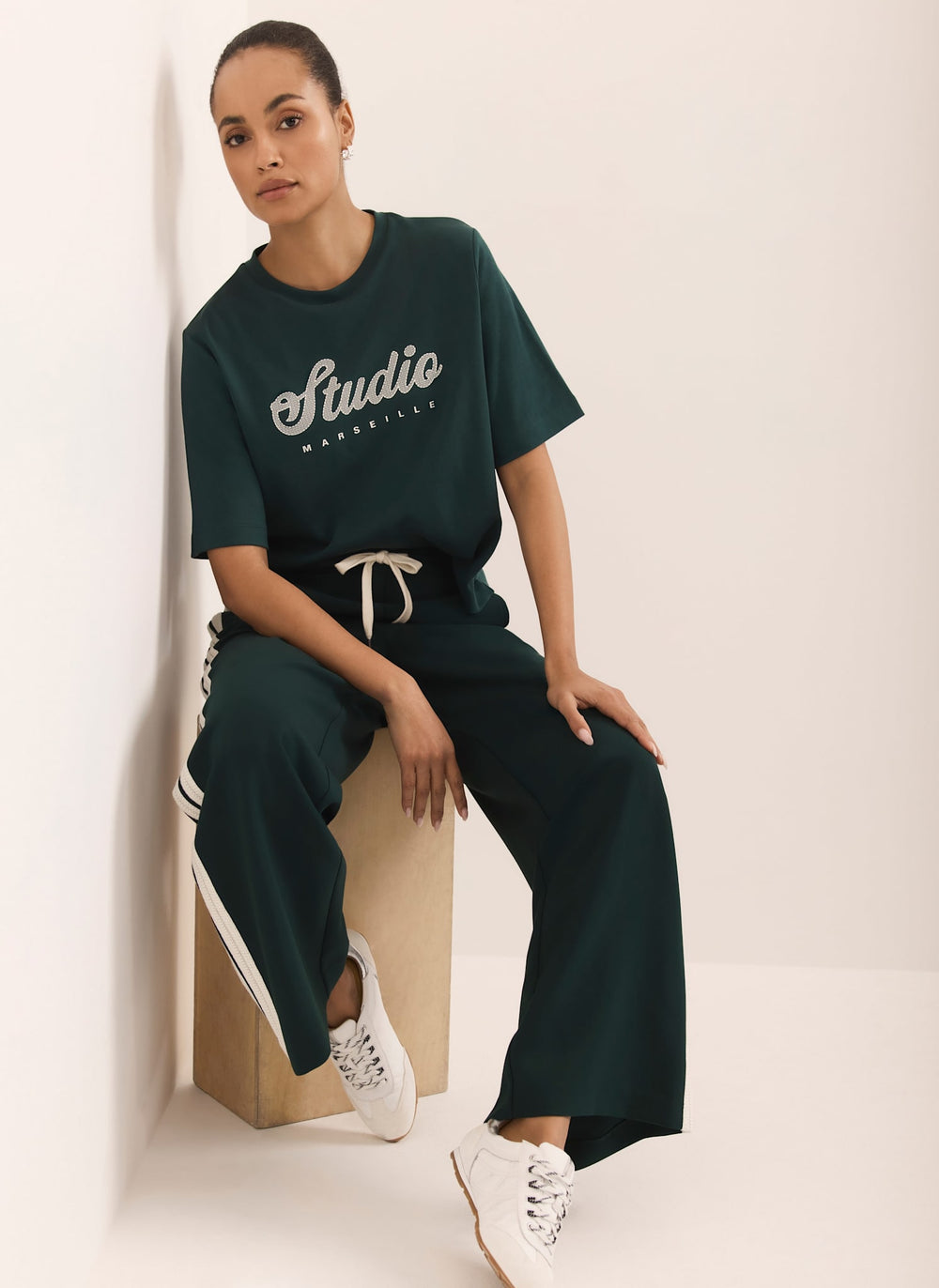 Teal Studio Graphic T Shirt