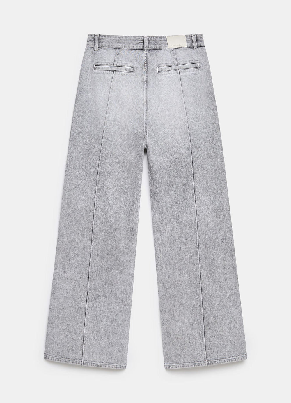 Grey Bow Embellished Wide Jeans – Mint Velvet