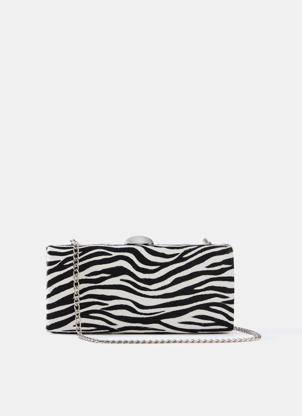 Hope Zebra Print Clutch Bag