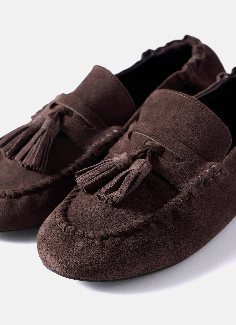 Indie Brown Suede Loafers