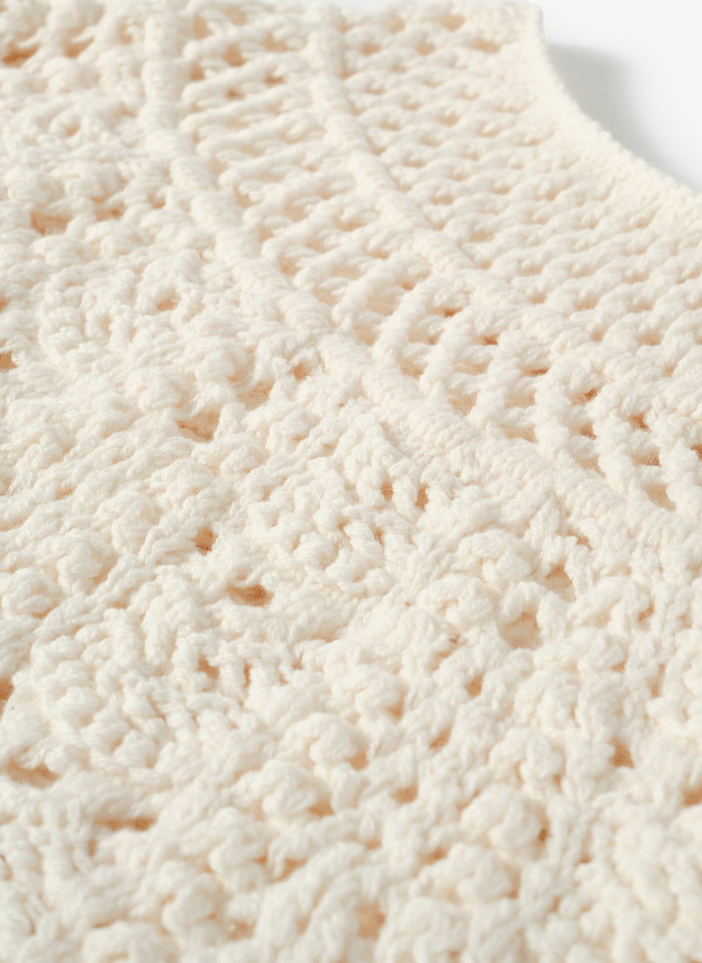 Cream Crochet Collar