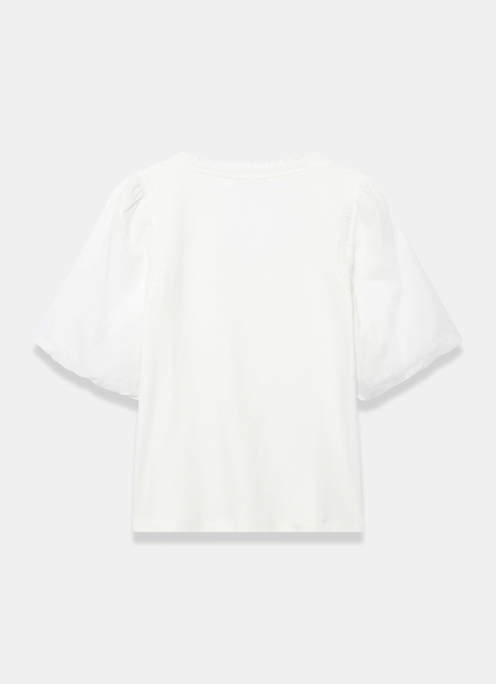 White Cotton Puff Sleeve Top Mint Velvet White Cotton Puff Sleeve Top Mint Velvet
