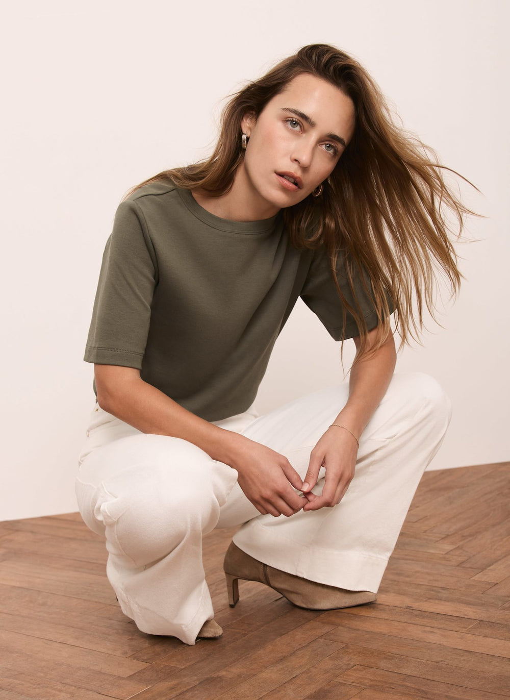 Khaki Ultimate Cotton T-Shirt