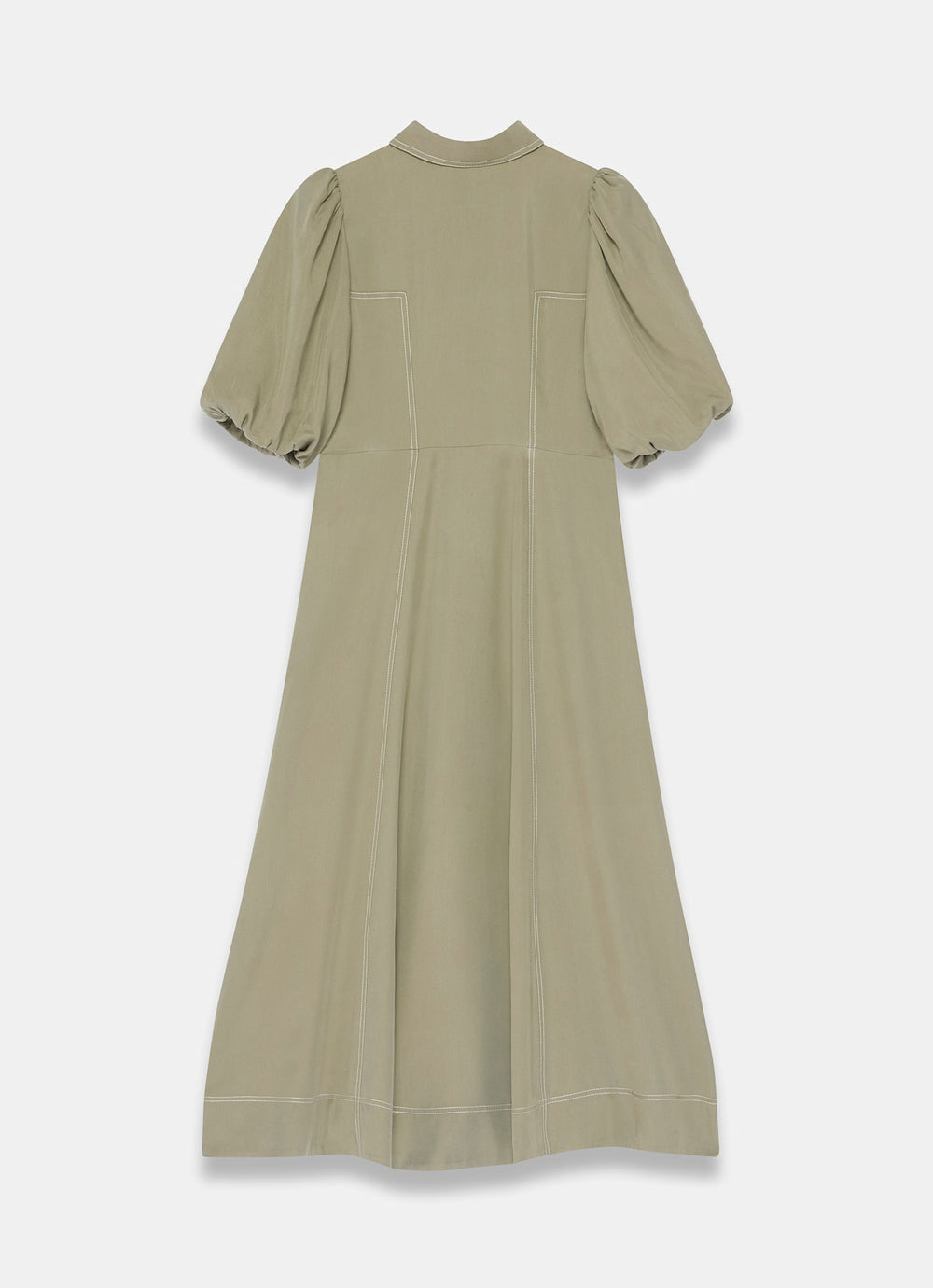Khaki Utility Zip Midi Shirt Dress Mint Velvet Khaki Utility Zip Midi Shirt Dress Mint Velvet
