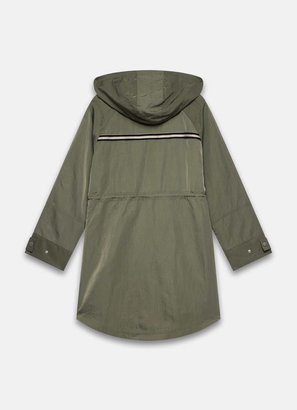 Khaki Utility Parka Coat – Mint Velvet