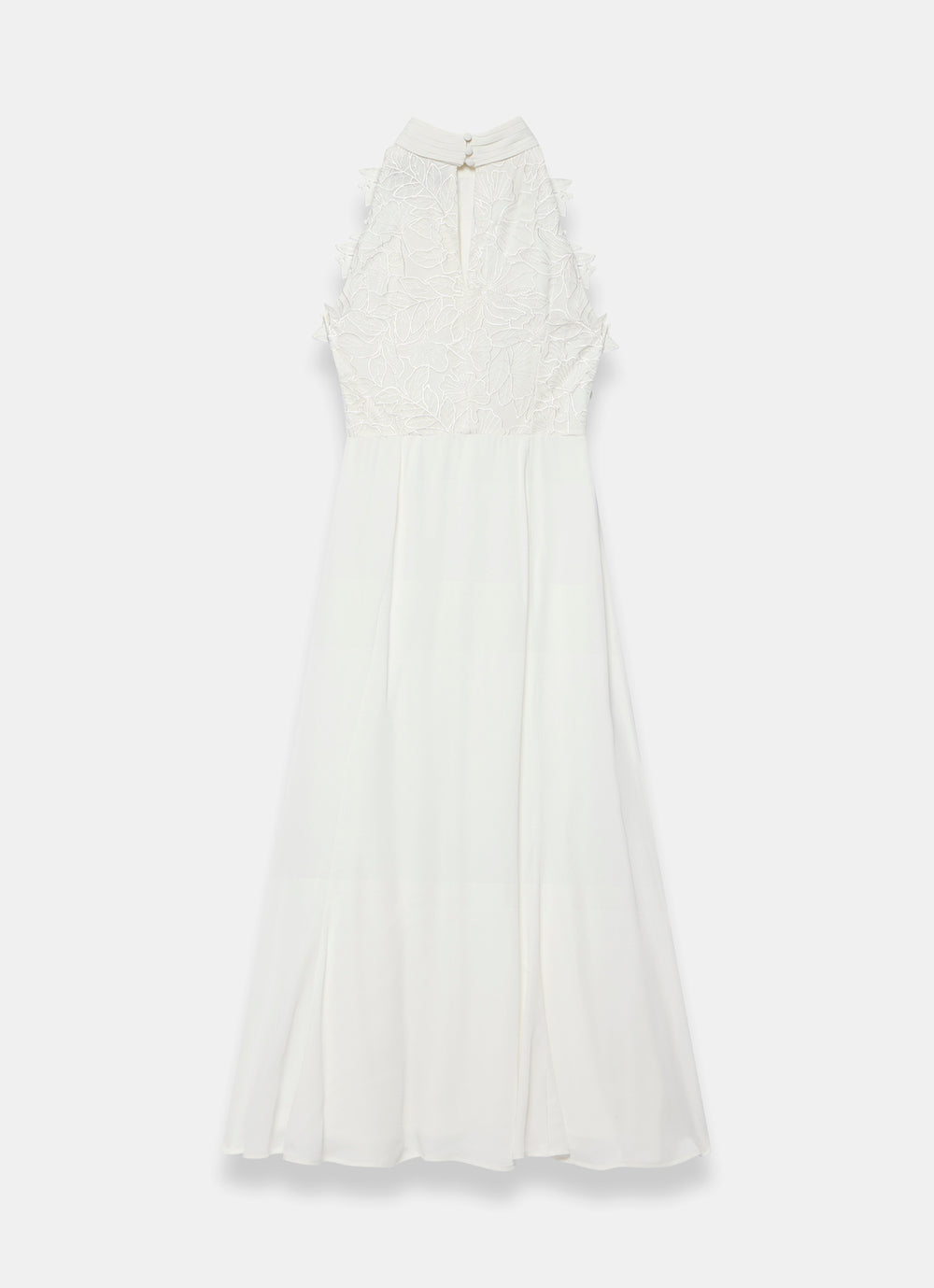 simple wedding dresses halter Long Simple Wedding Dress Halter Backless Bridal Gown fg6348 – formalgowns main image 1