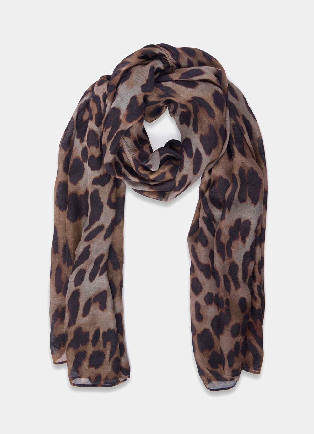 Leopard Print Scarf
