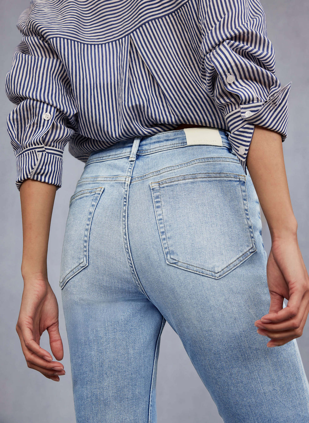 Light Indigo Sculpting Skinny Jeans