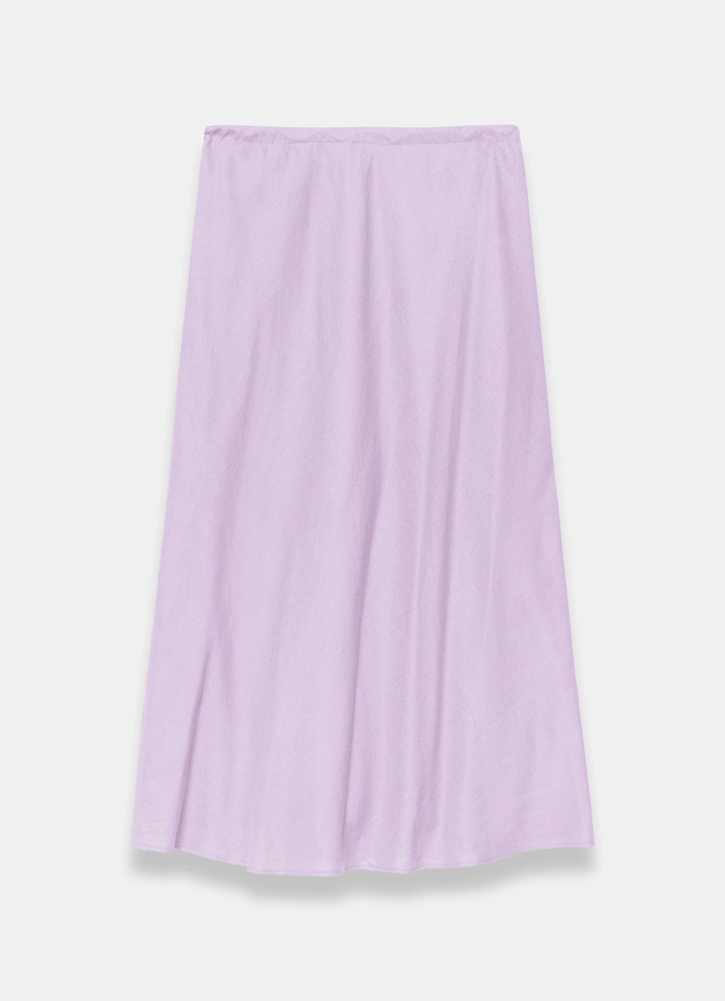 Lilac Linen Bias Midi Skirt – Mint Velvet
