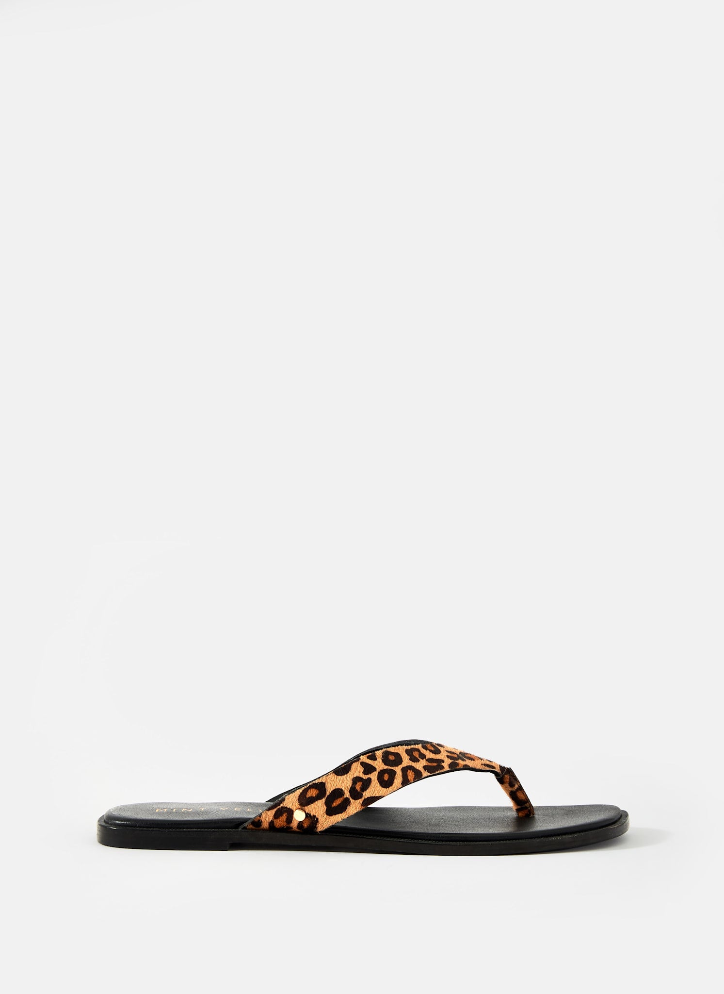 leopard flip flop
