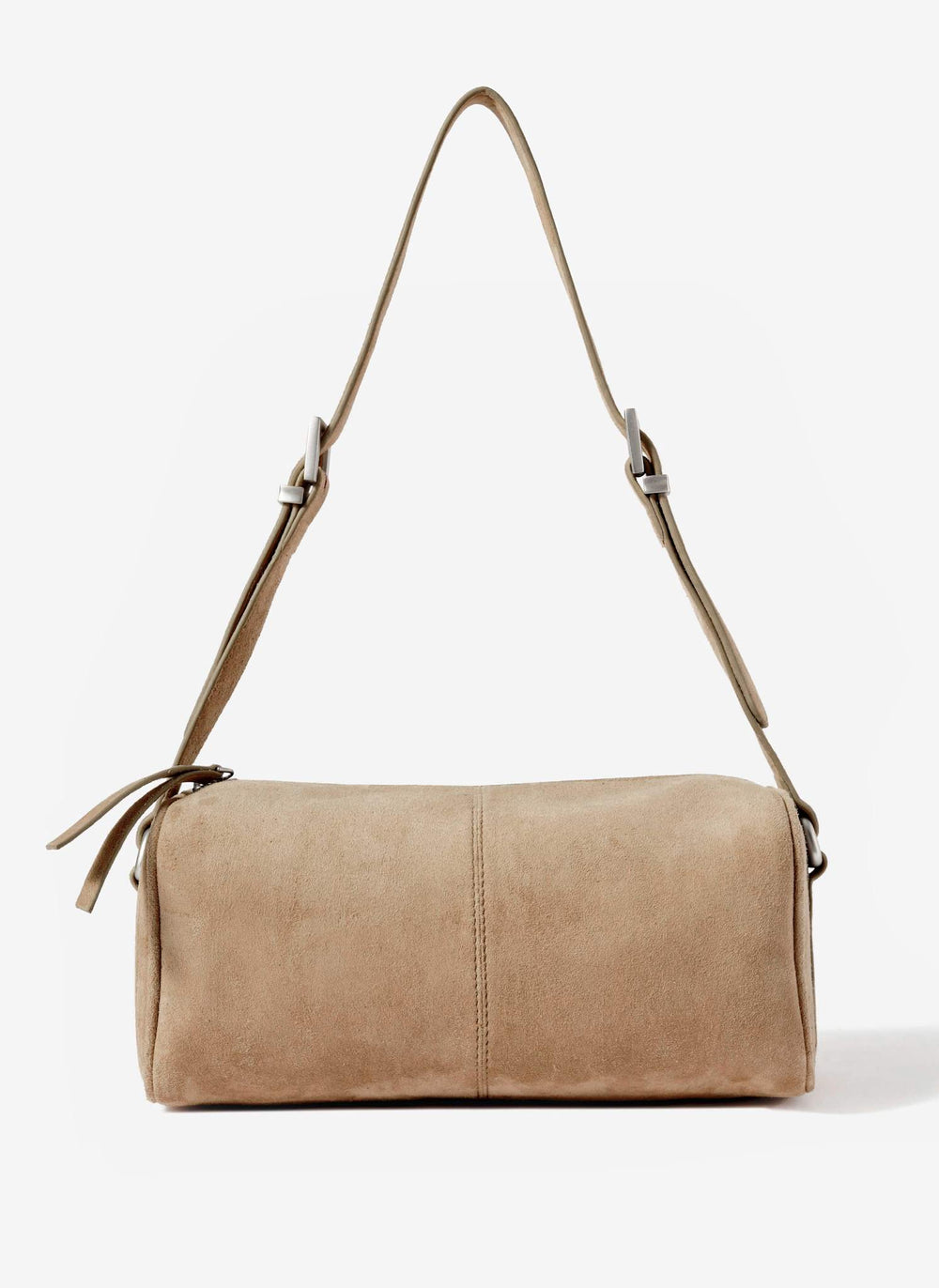 Matilda Tan Suede Shoulder Bag