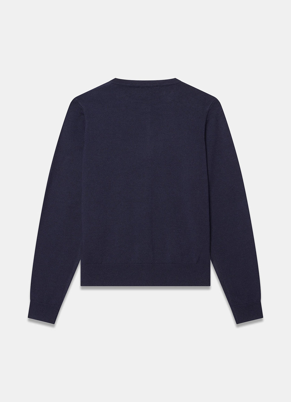 Navy Fine Knit Cardigan