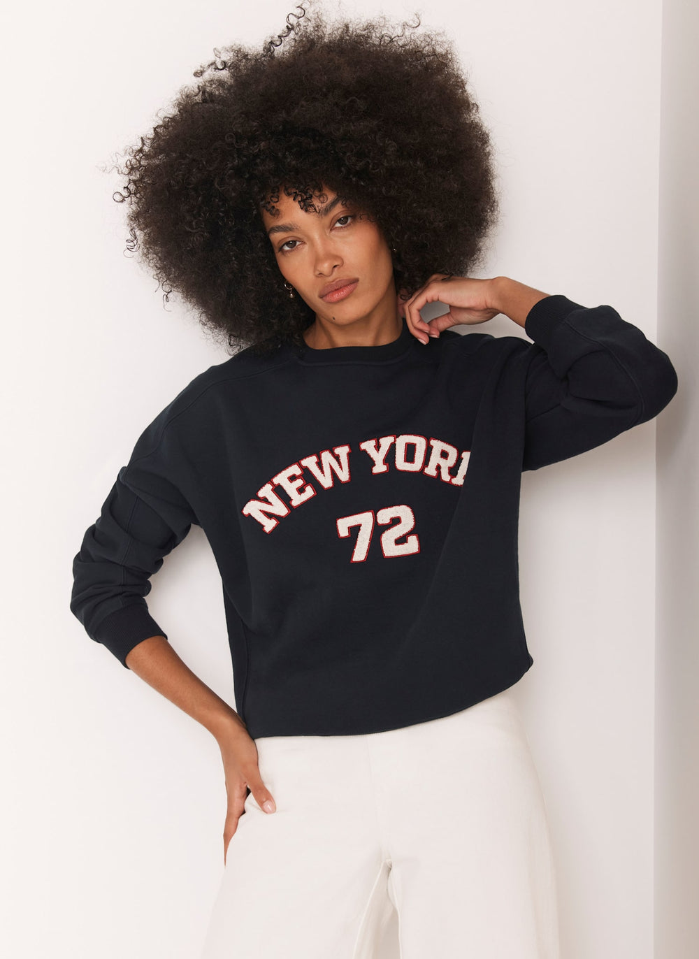 Navy New York Sweatshirt