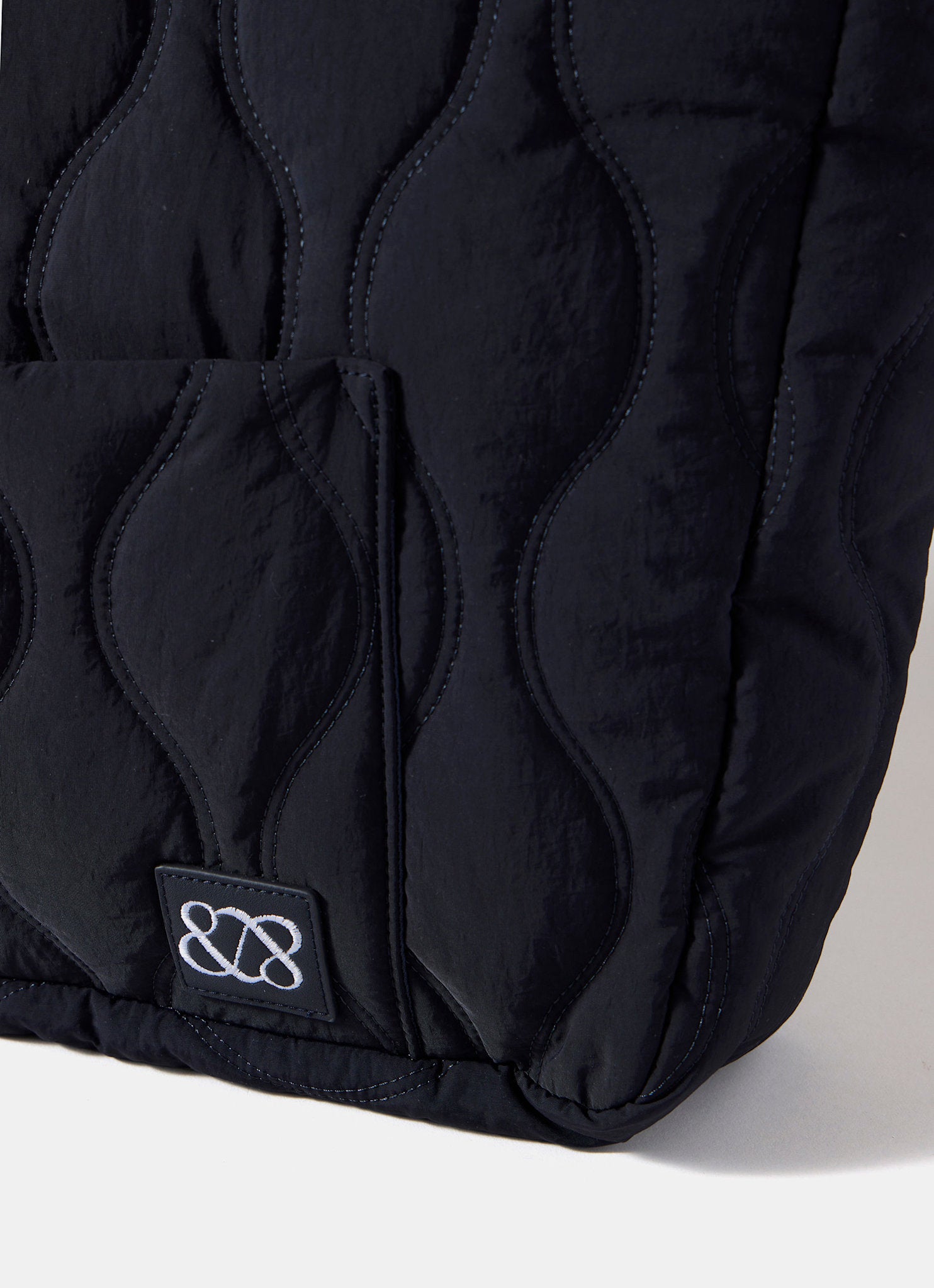 Jamie Navy Quilted Tote Bag – Mint Velvet