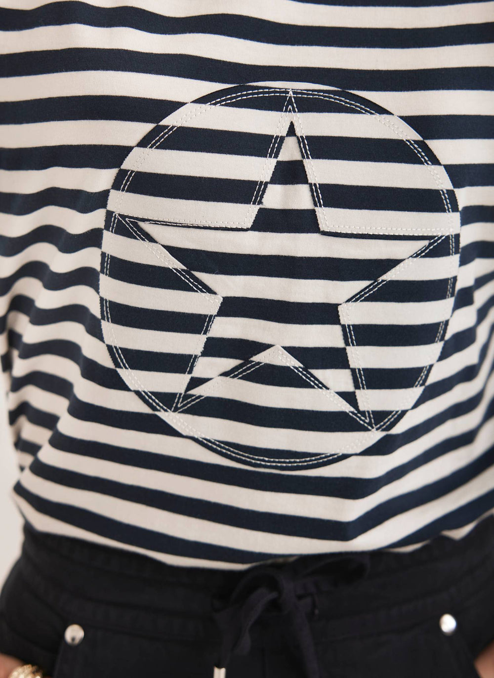 Navy Striped Star T-Shirt