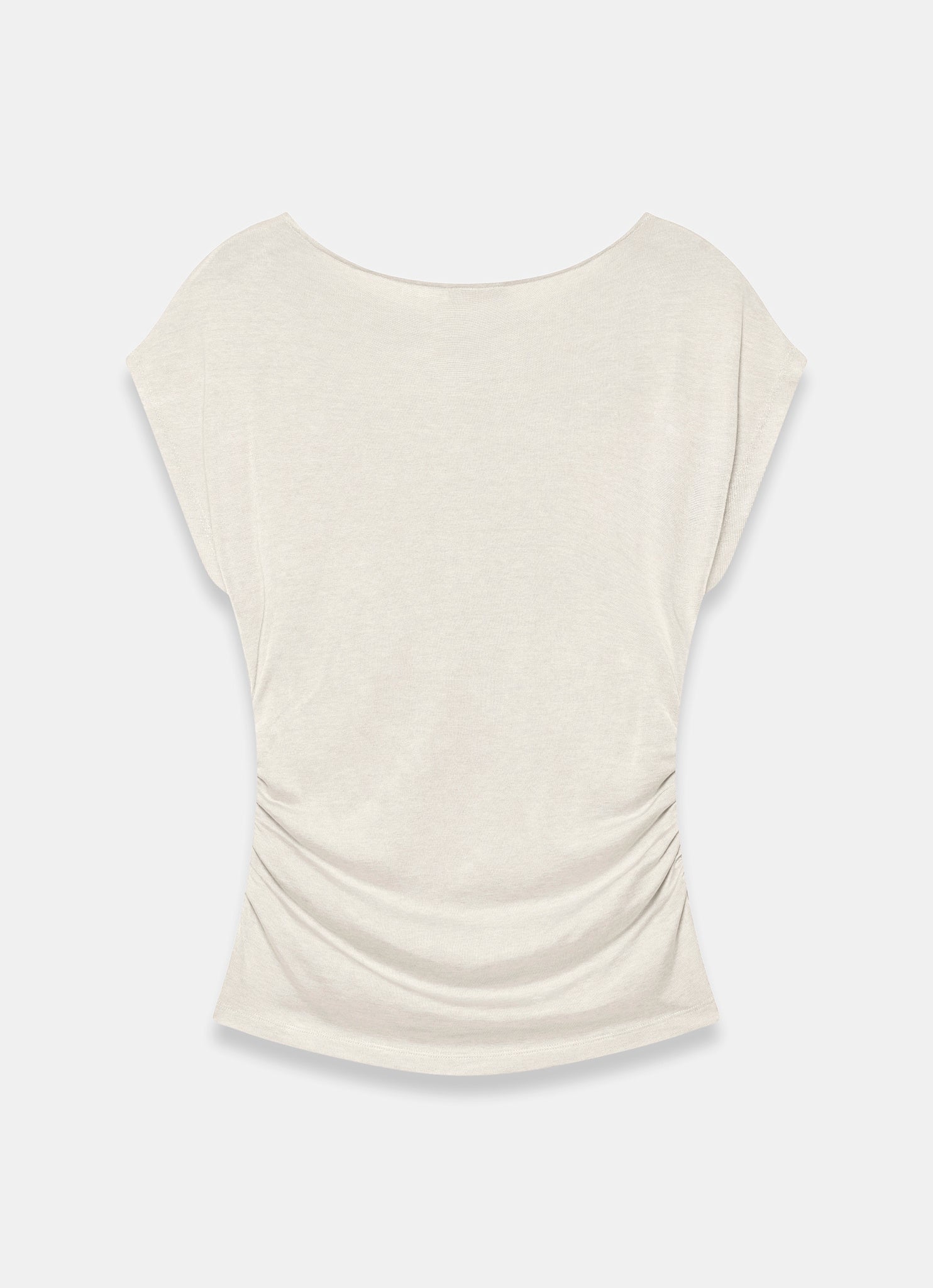 Neutral Layered Drape Top – Mint Velvet