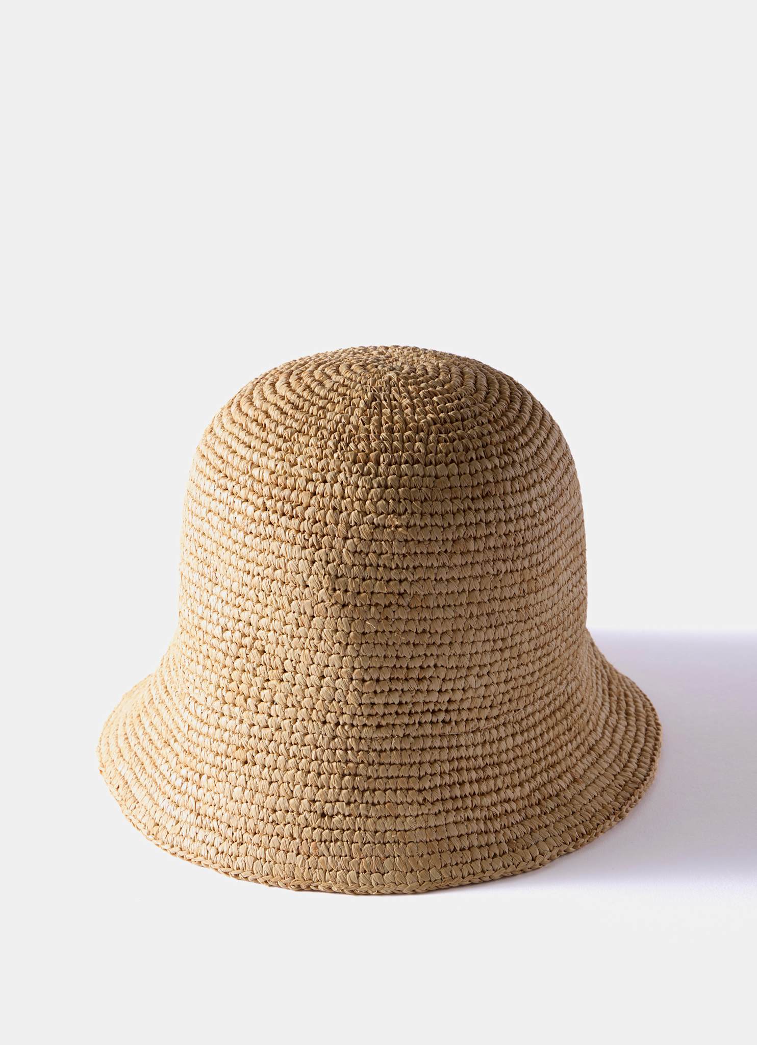 Neutral Raffia Bucket Hat – Mint Velvet