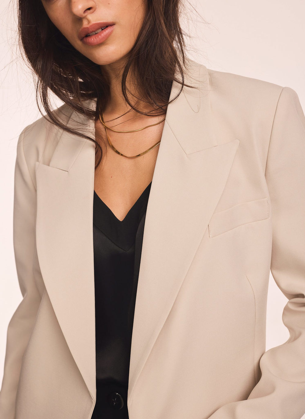 Neutral Longline Blazer
