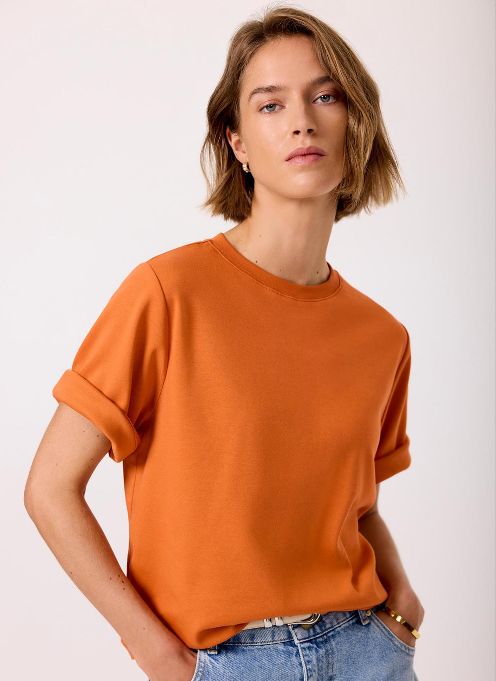 Orange Cotton Ultimate T-Shirt