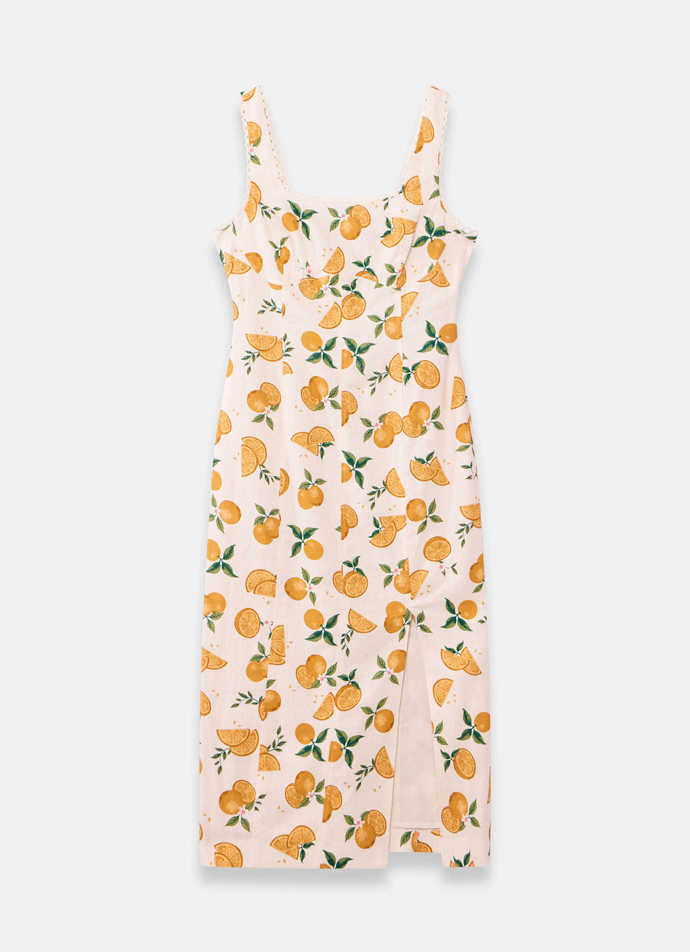 open lace back dress SDERDZSE Fruit of Oranges and Leaves Pattern Summer Dresses Maxi Dress  Sundress Beach Dresses for Women M at Amazon Women's Clothing store main image 1
