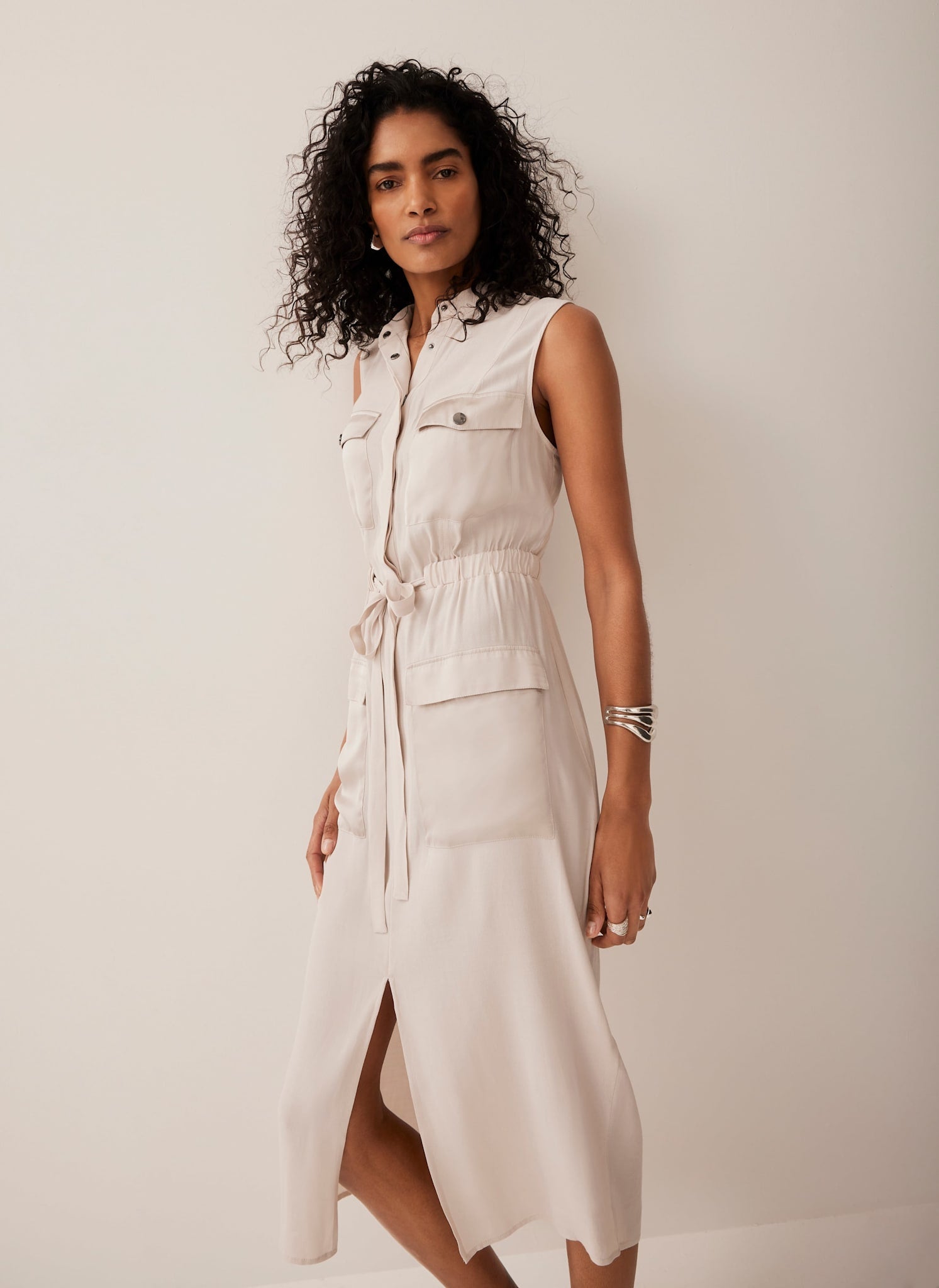 ワンピース andmary Betty velour mini dress beige ANDMARY】Betty velour mini dress