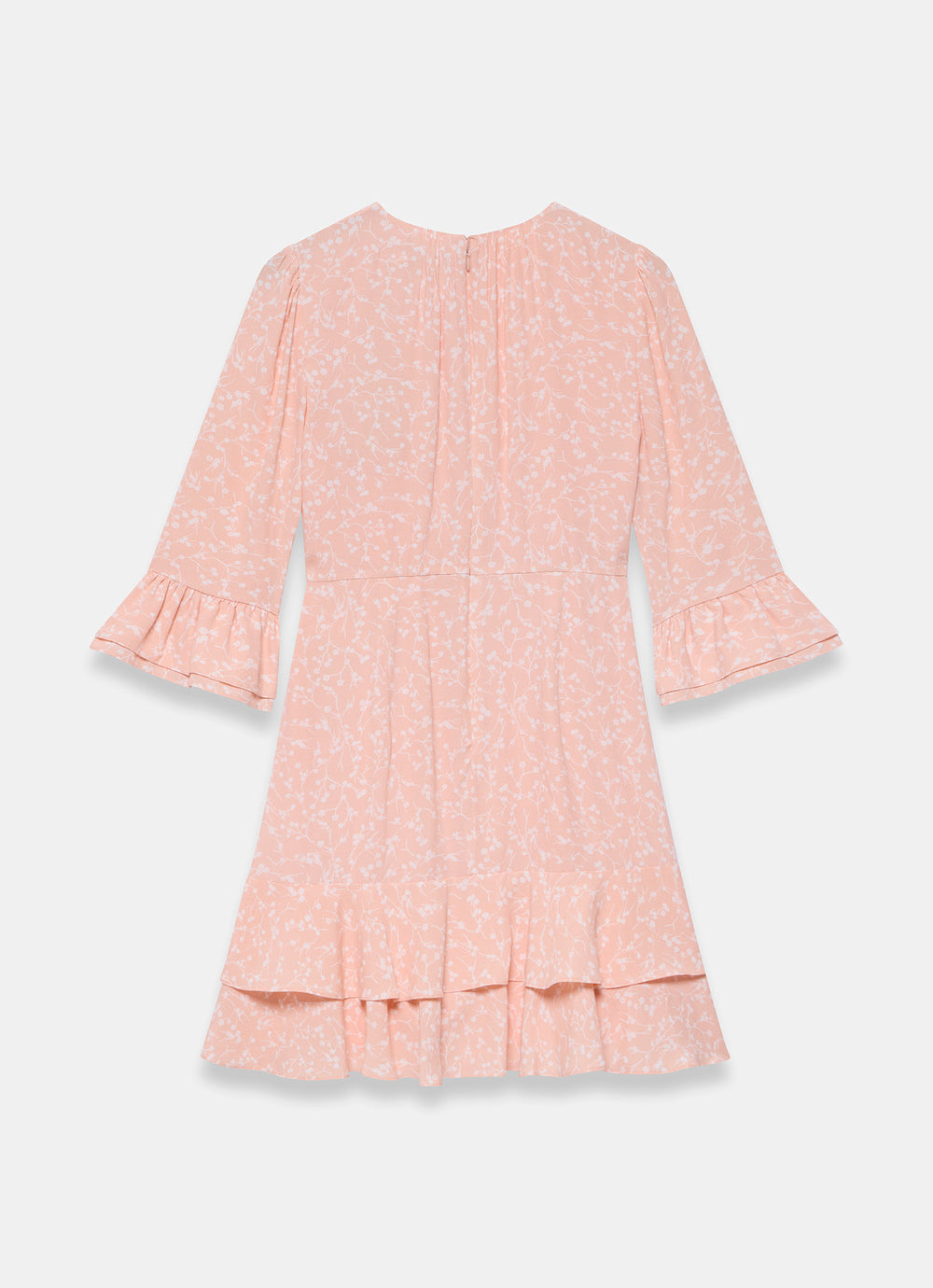 Pink Floral Print Mini Dress – Mint Velvet