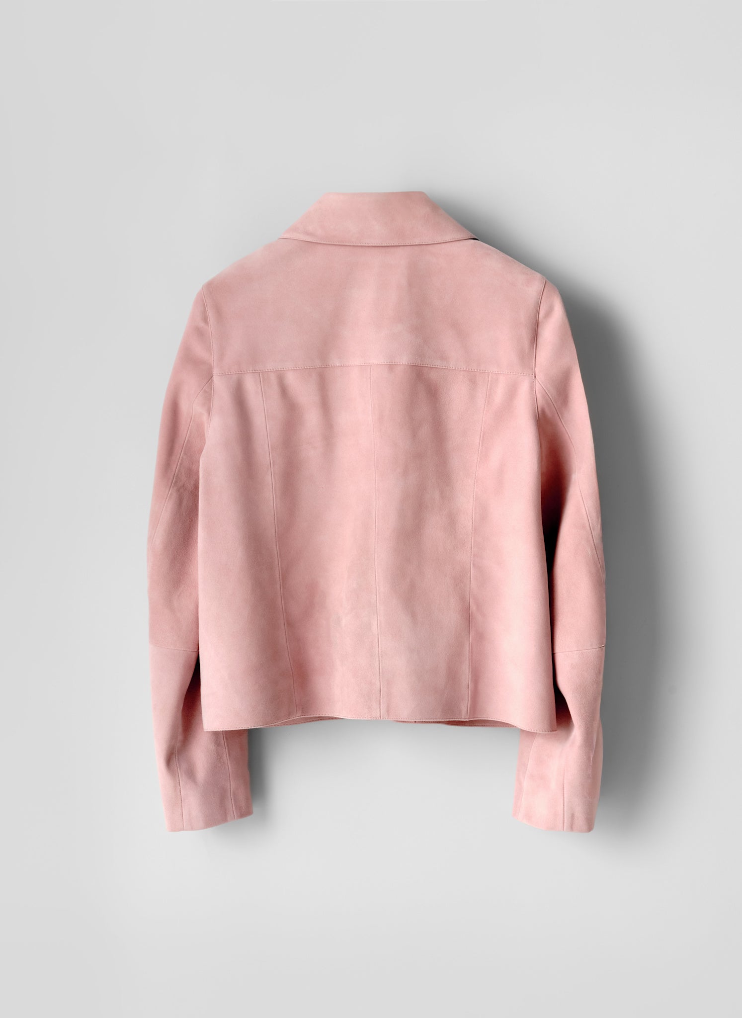 Pink Suede Jacket – Mint Velvet