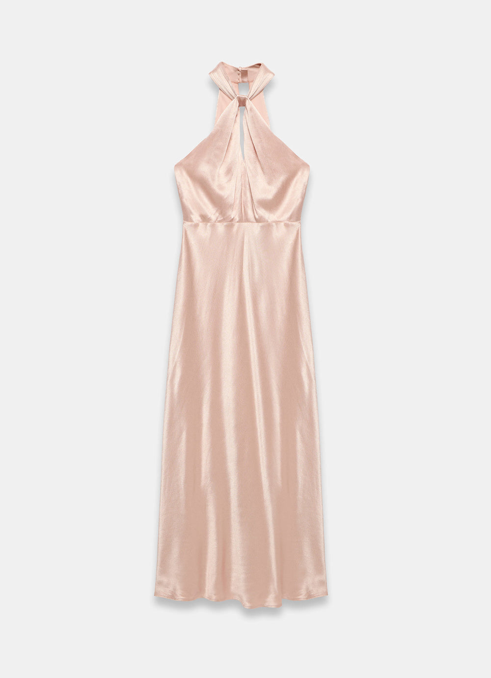Mint Velvet Pink Satin Halter Maxi Dress | Size 12 | Pink | Sleeveless | Halter Neck Mint Velvet Pink Satin Halter Maxi Dress | Size 12 | Pink | Sleeveless | Halter Neck