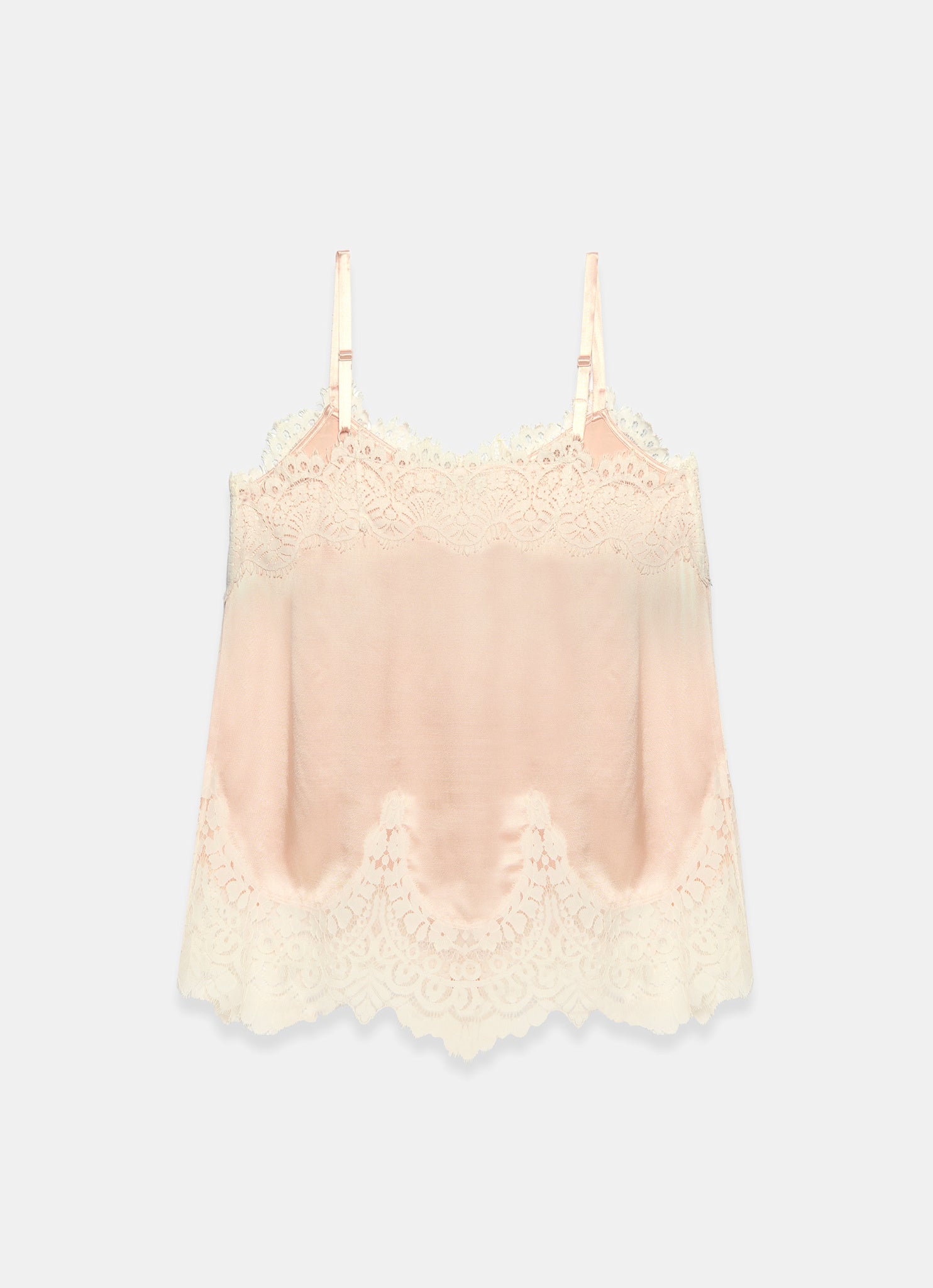 Pink Satin Camisole Top – Mint Velvet