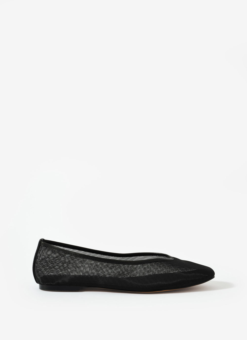 Piper Black Mesh Ballet Flat