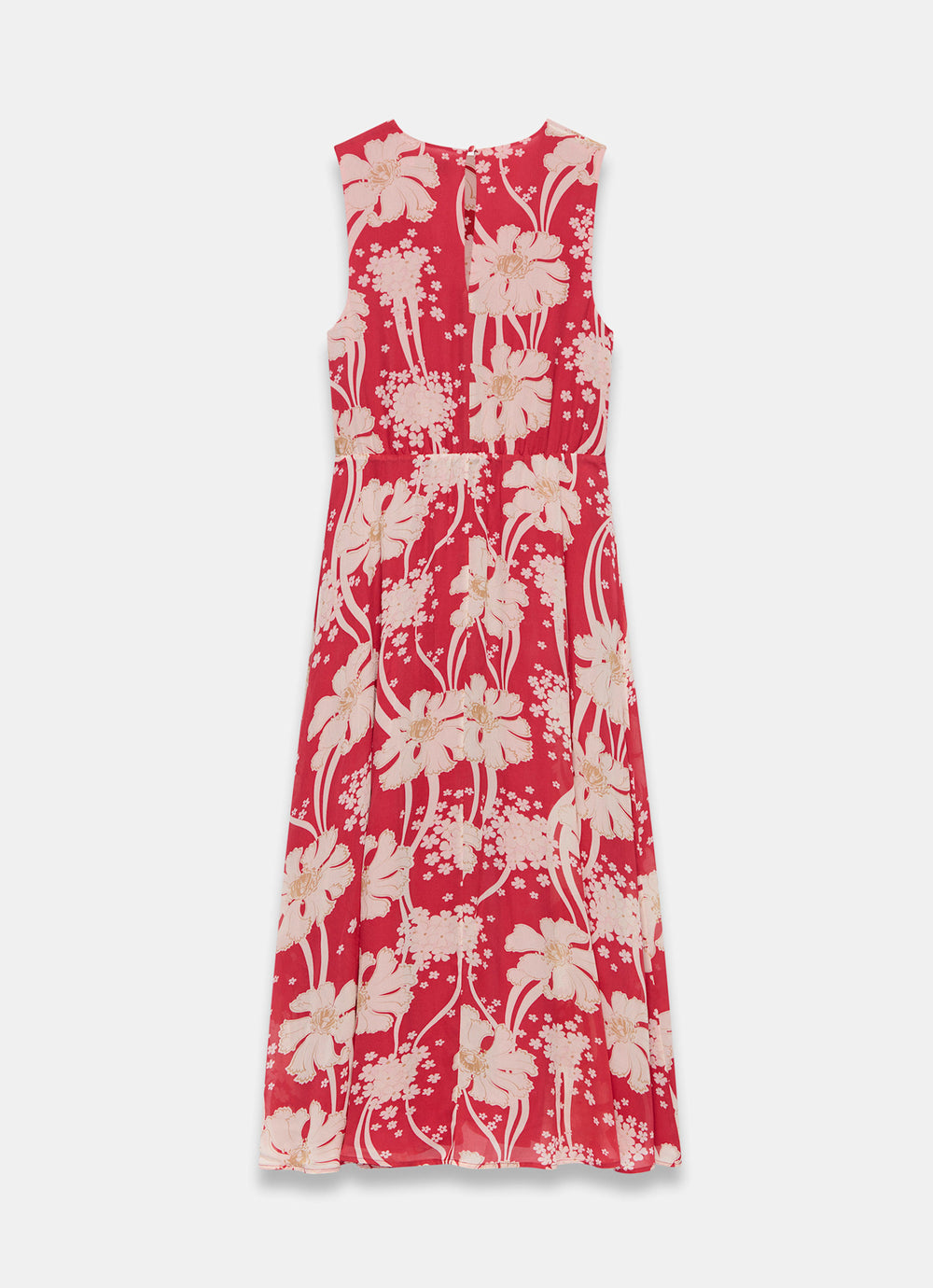 Red Floral Print Maxi Dress – Mint Velvet