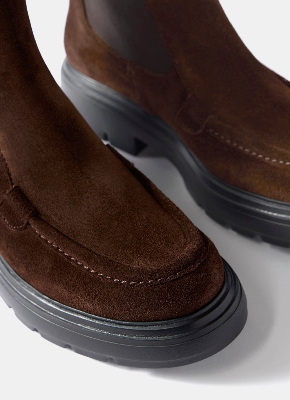 Reece Brown Suede Chelsea Boots – Mint Velvet display picture 1
