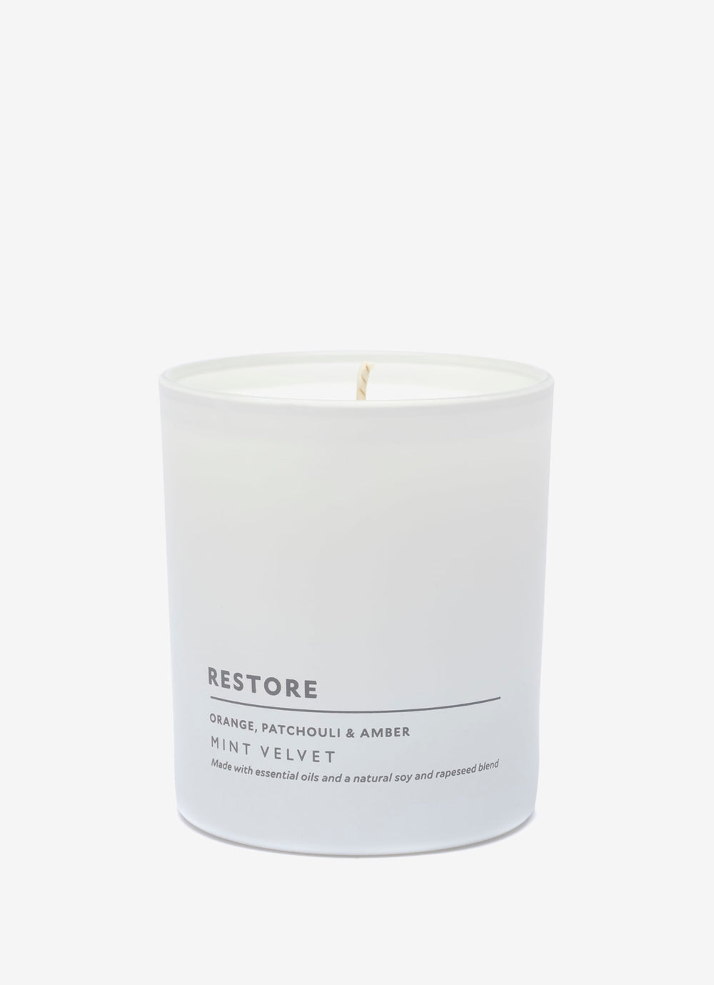 Restore Orange & Amber Candle