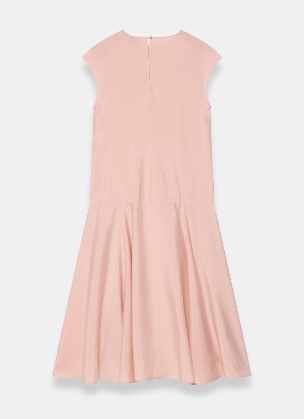 open lace back dress Pink Full Hem Midi Dress – Mint Velvet
