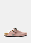 Roz Pink Western Suede Clogs (Image 2)
