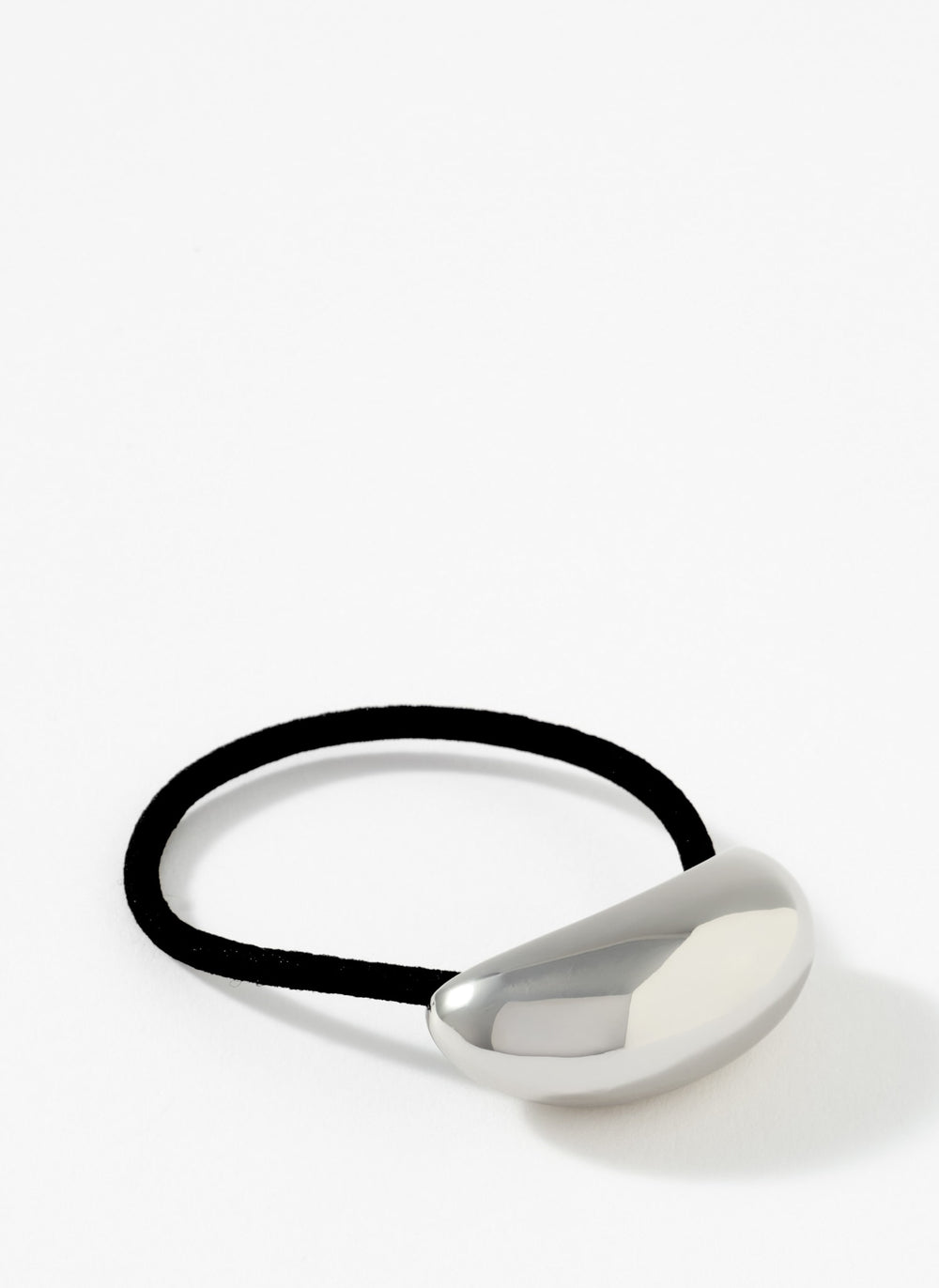 Silver Tone Clean Hairband Cuff
