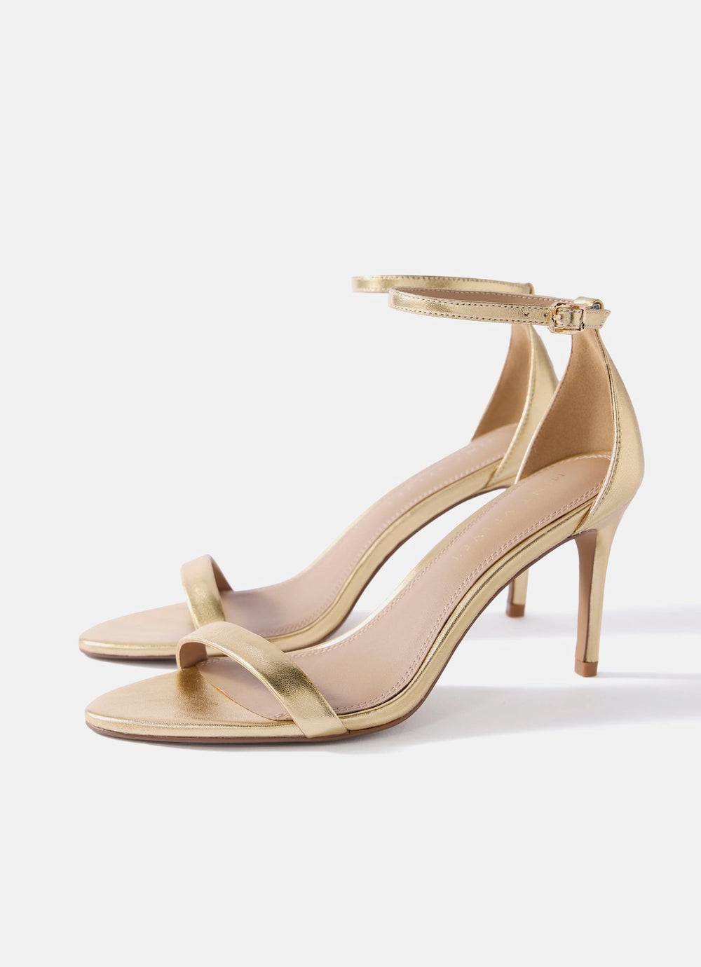 gold strappy dress shoes Amazon.com | GHIBHNA Women'S Round Open Toe Kitten Heel Strappy Sandals Elegant Gold Ankle Strap Slingback High Heel Sandals Sexy Comfort Strappy Dress Shoes (gold,5)
