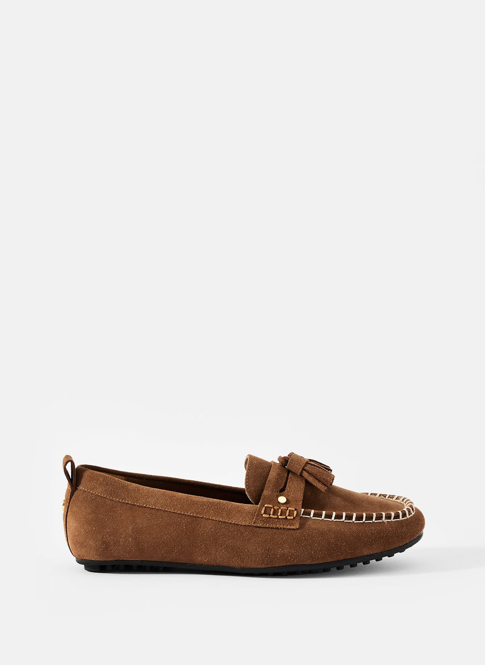 Syd Brown Suede Deck Shoes