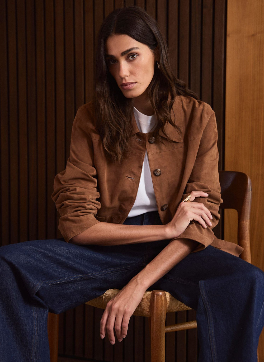 Tan Suede Jacket
