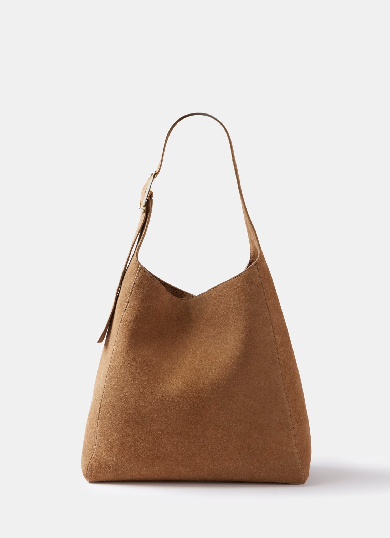 Suede sales satchel bag