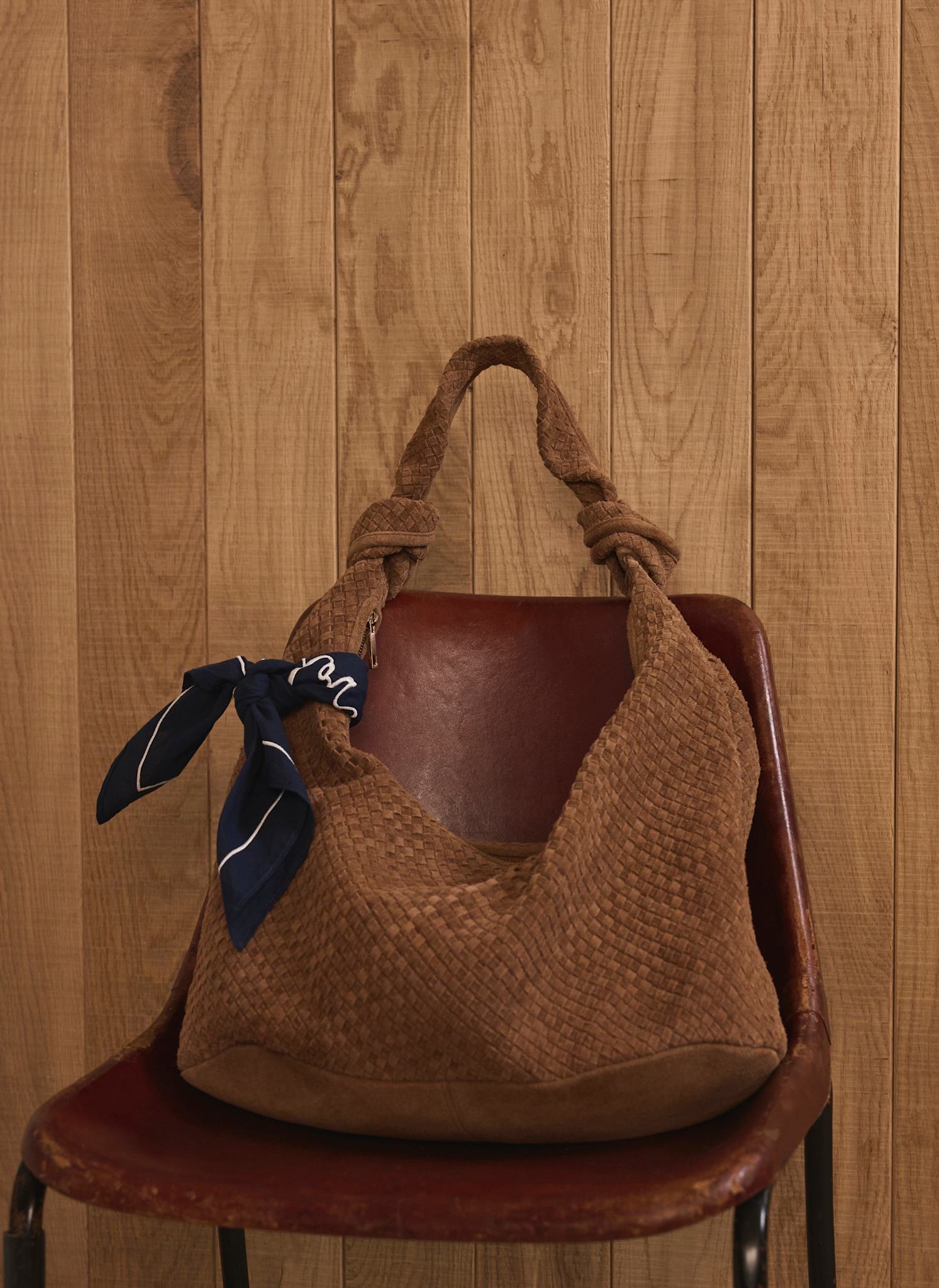 Nora Leather Hobo Bag