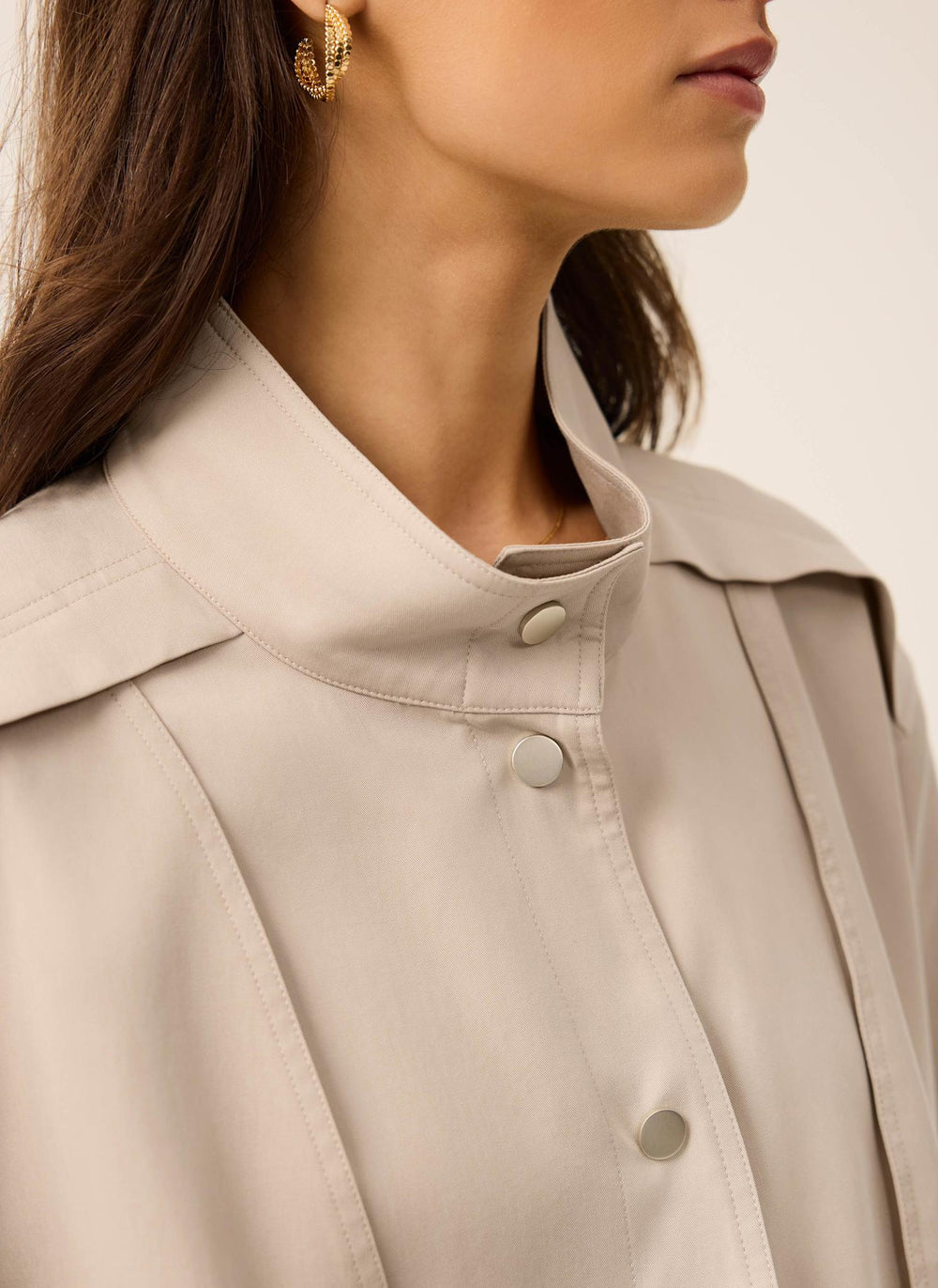 Neutral Bomber Jacket