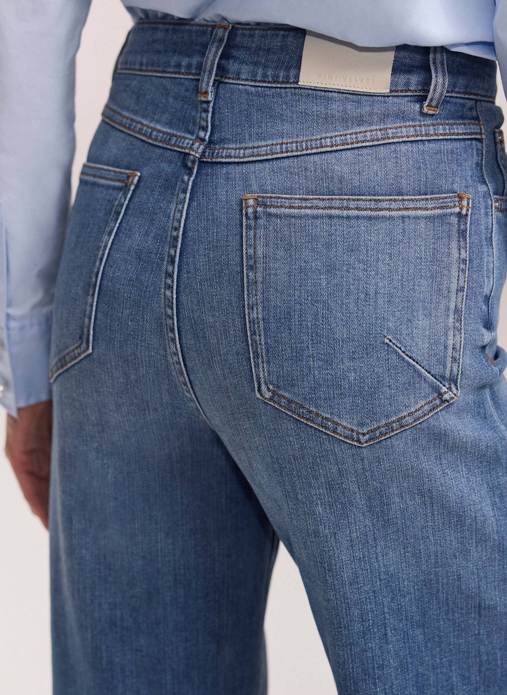 Indigo Ultimate Wide Leg Jeans