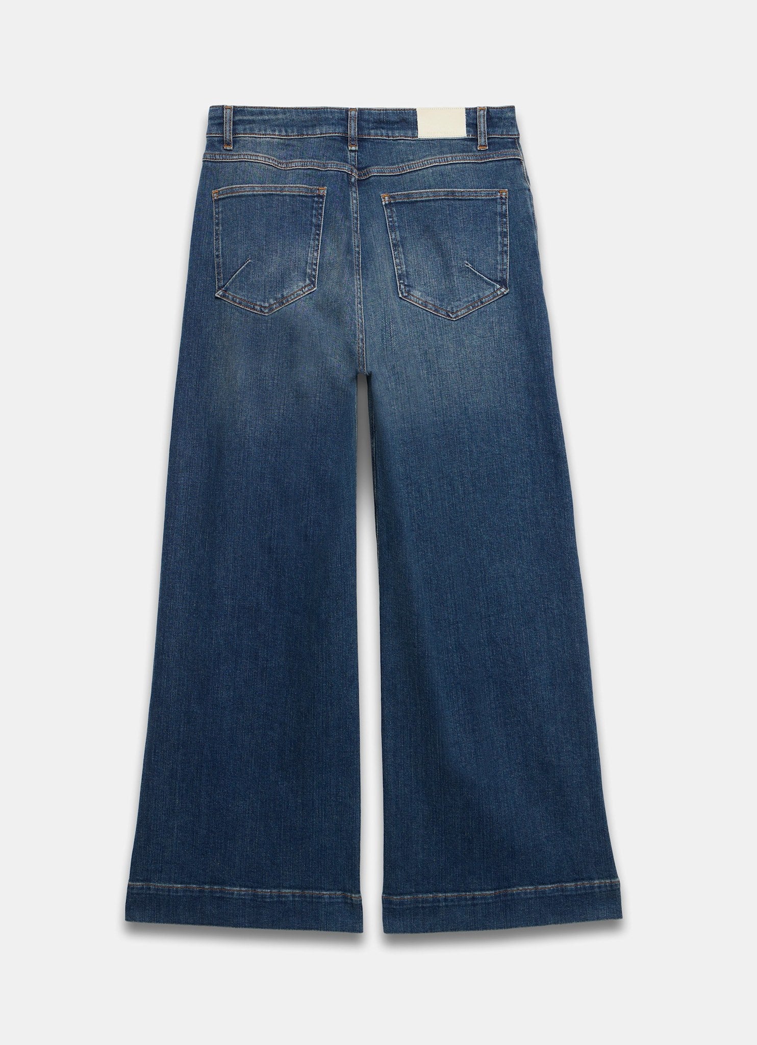 Indigo Ultimate Wide Leg Jeans – Mint Velvet