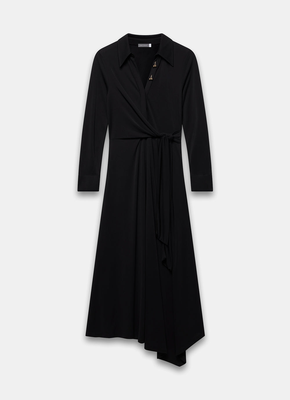 Black Tie Front Maxi Dress Mint Velvet Black Tie Front Maxi Dress Mint Velvet