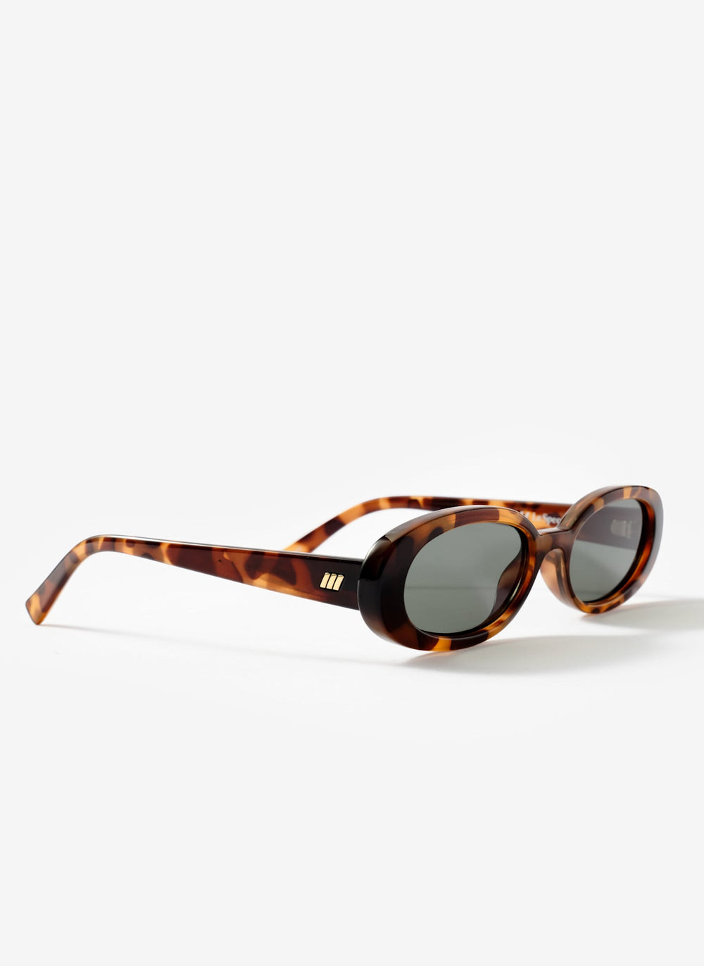 Le Specs Outta Love Brown Tortoiseshell Sunglasses