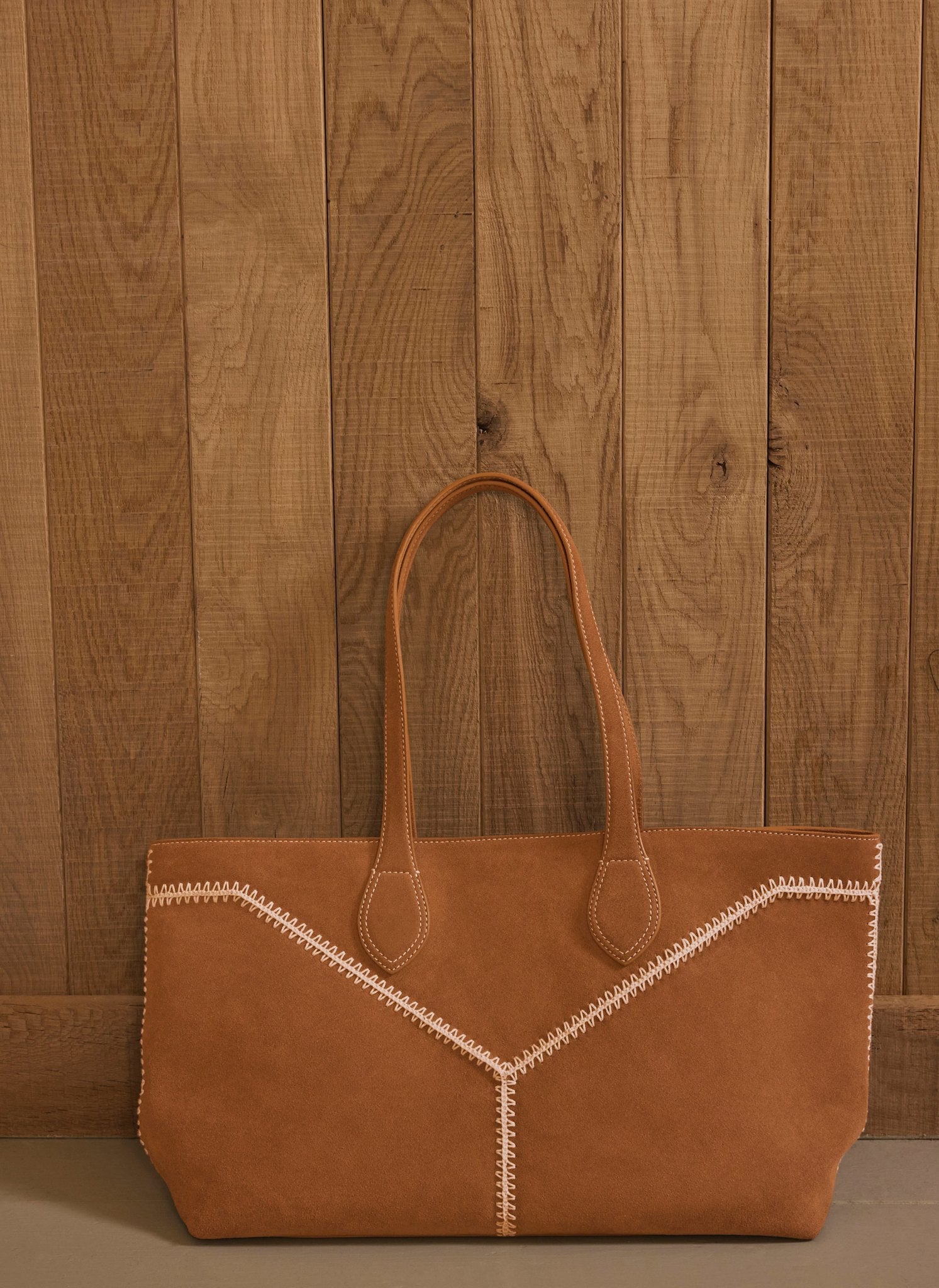 Tula Tan Suede Tote Bag – Mint Velvet