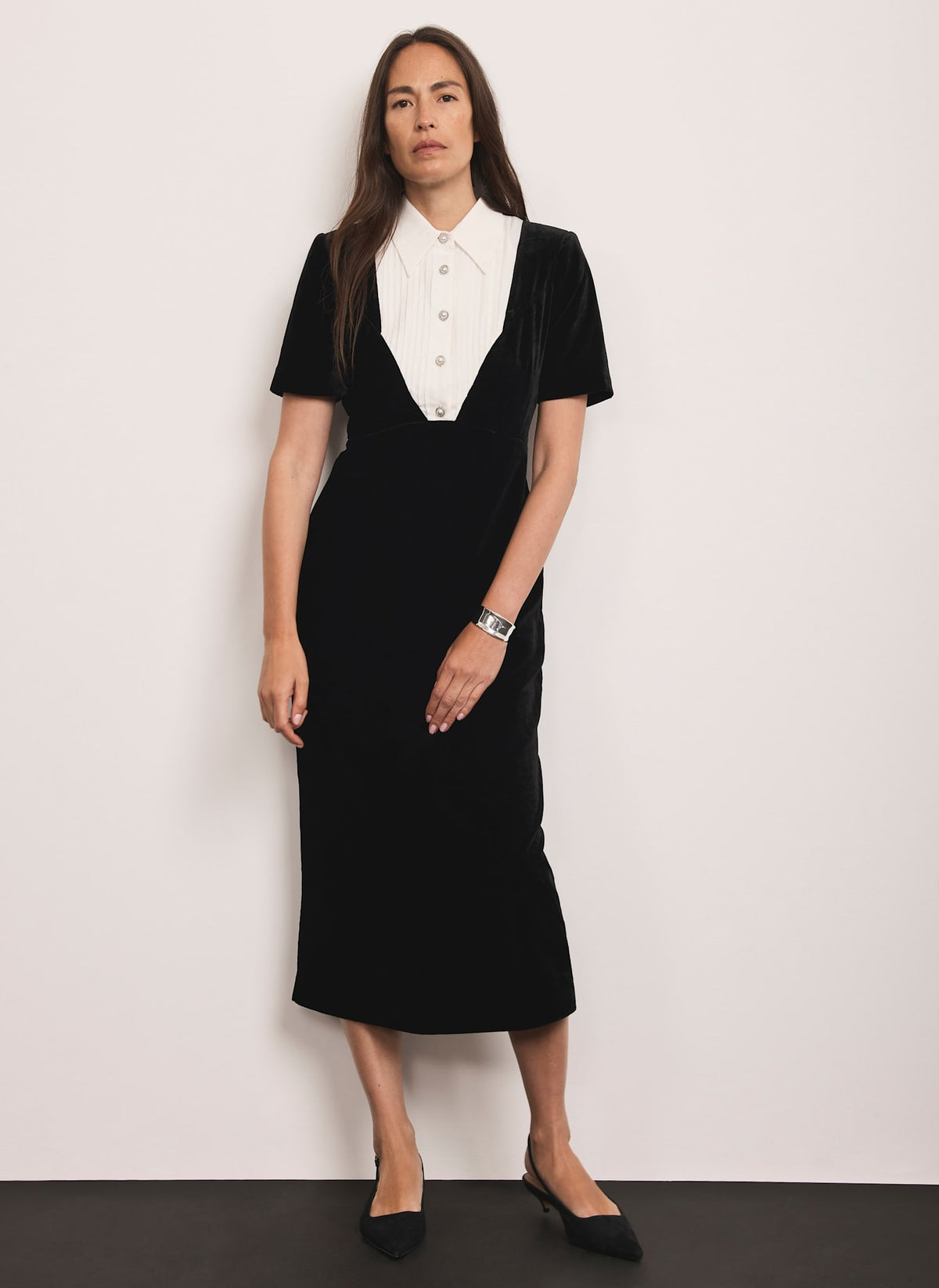 mint velvet evening dresses Pattern: Plus-Size Dress with Sleeves – Corset Academy main image 1