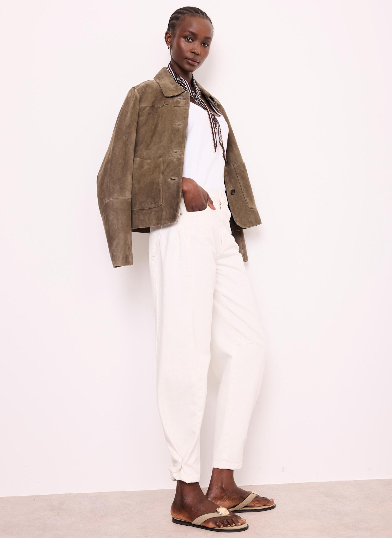 White Balloon Popper Jeans – Mint Velvet